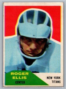 1960 Fleer Roger Ellis Rookie Card #119