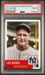 Lou Gehrig 2022 Topps Chrome PSA 10 Card