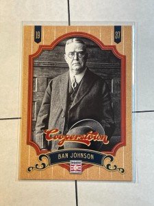 Ban Johnson 2012 Panini Cooperstown #7 Card