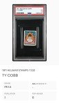 Ty Cobb 1911 T332 Helmar Stamp - PSA 1.5