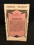 Rare Morgan Bulkeley 1984 RGI Art Card
