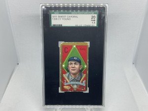 1911 T205 Cy Young Gold Border Card