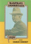 1980 Baseball Immortals #19 Charles Comiskey Card