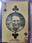 1927 Lou Gehrig W560 Hand Cut Card