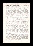 1950 Callahan HOF #21 Charles Comiskey Card