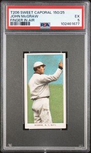 1909-11 T206 John McGraw Sweet Caporal Card