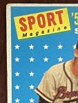 1958 Topps Sport Magazine All Star #494 Warren Spahn