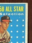 1958 Topps Sport Magazine All Star #494 Warren Spahn