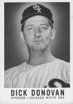 1960 Leaf Baseball Dick Donovan Card #72
