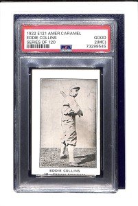 1922 E121 Eddie Collins Sports Card PSA 2