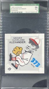 Grover Cleveland Alexander 1980 Laughlin Cardinals SGC 9