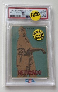 1967 Topps Venezuela CY Young #150 PSA 2.5
