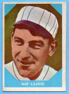 1960 Fleer Nap Lajoie Cleveland Indians Card