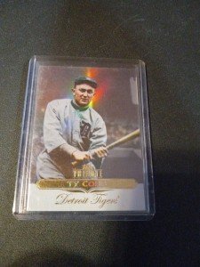 2011 Topps Tribute Ty Cobb Card #96