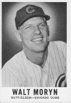 1960 Leaf Baseball Card #17 Walt Moryn