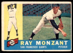 1960 Topps Ray Monzant Baseball Card #338