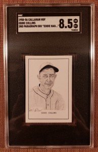 Eddie Collins 1950 Hall of Fame Baseball Card