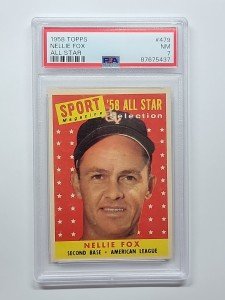 1958 Topps Sport Magazine Nellie Fox All-Star Card
