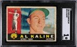 Al Kaline Topps Venezuelan Cards SGC Graded 1-2