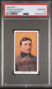 1995 Honus Wagner T-206 Reprint PSA 10 Card