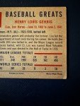Lou Gehrig 1960 Fleer Baseball Card #28