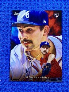 Spencer Strider 2022 Topps Atlanta Braves Rookie Card