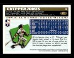 1996 Topps Chipper Jones Braves Baseball Card