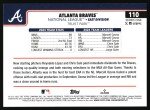 2025 Topps Atlanta Braves Baseball Card #110