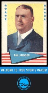 1961 Fleer Ban Johnson Baseball Card #48