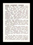 1950 Callahan HOF Ban Johnson #42 Card