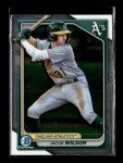 2024 Bowman Chrome Jacob Wilson Athletics 5 Card Lot