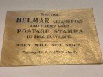 1911 Helmar T332 Baseball Stamp Wrapper Envelope
