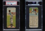 1911 Mecca T201 Tommy Leach George Gibson Card