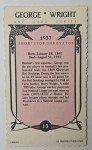 1984 Galasso Baseball HOFers Ron Lewis Deckle Edge