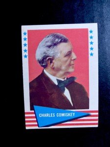 1961 Fleer Baseball Greats Charles Comiskey Card