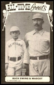 1973 TCMA Buck Ewing New York Giants Postcard