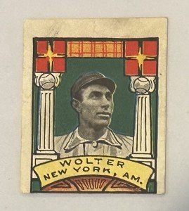 1911 Helmar Stamps Harry Wolter T332 Card