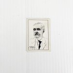 1950 Callahan Hall of Fame Morgan Bulkeley Card