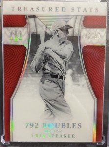 Tris Speaker National Treasures SP 7/99 Card