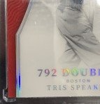 Tris Speaker National Treasures SP 7/99 Card