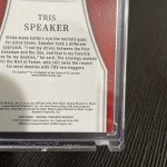 Tris Speaker National Treasures SP 7/99 Card