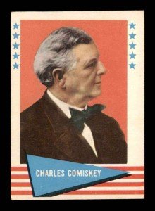 1961 Fleer Charles Comiskey Sports Card #18