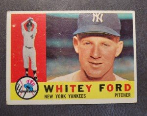 1960 Topps Whitey Ford Baseball Card #35