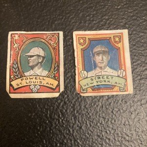1911 T332 Helmar Baseball Stamp Collection