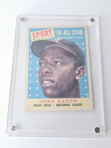 1958 Topps Hank Aaron All-Star Card #488