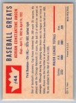 1960 Fleer Cap Anson Baseball Card #44