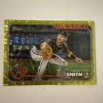 2024 Topps Pavin Smith #535 Yellow Crackle Card