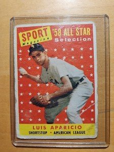 1958 Topps Luis Aparicio All-Star Card #483