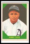 1960 Fleer Baseball Greats Jimmie Foxx Card