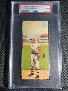 1911 T201 Mecca Bender & Oldring Sports Card